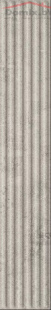 Клинкерная плитка Ceramika Paradyz Carrizo Grey фасад полосы микс структура матовая (6,6x40)